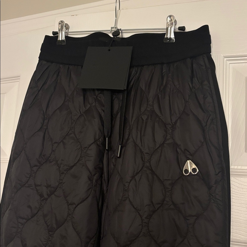 ◼️NWT Moose Knuckles Black Quilted SET Jacket size XS //Pants size S - Picture 10 of 16